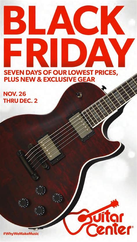 guitar center black friday deals.